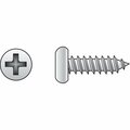 Aceds 10 x 1 in. Stainless Steel Pan Head Sheet Metal Screw, 100PK 59056